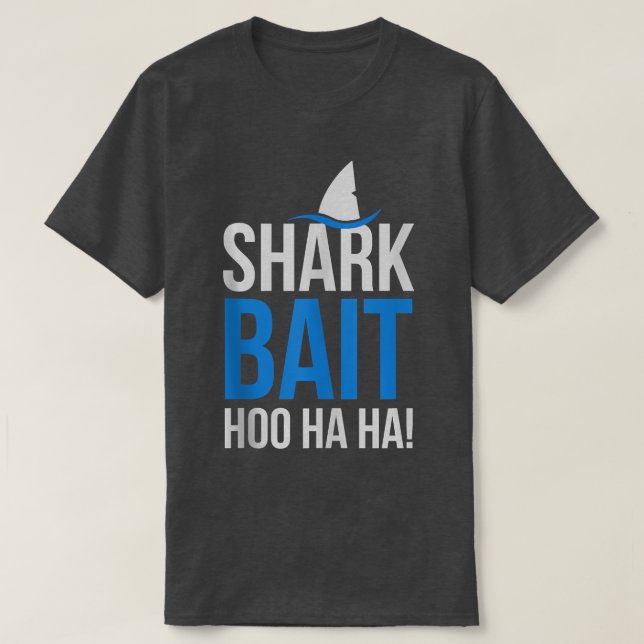 Shark Bait Hoo Ha Ha Pop Culture Shark Lover Tank  (Design Front)