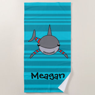 Shark Beach Towel