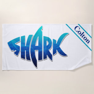 Shark Beach Towel