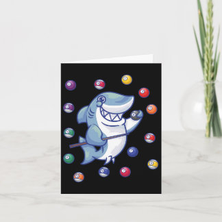 Shark Billiard Player I Pool Billiard I Snooker I  Card