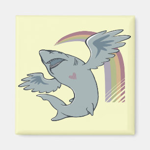 Shark Bird Magnet