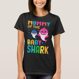 Shark Birthday Quote Funny B-day Mum  T-Shirt