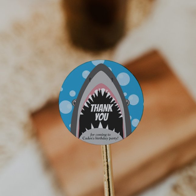 Shark Birthday Stickers (Creator Uploaded)