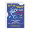Shark Birthday Swimming Pool Party Invitations