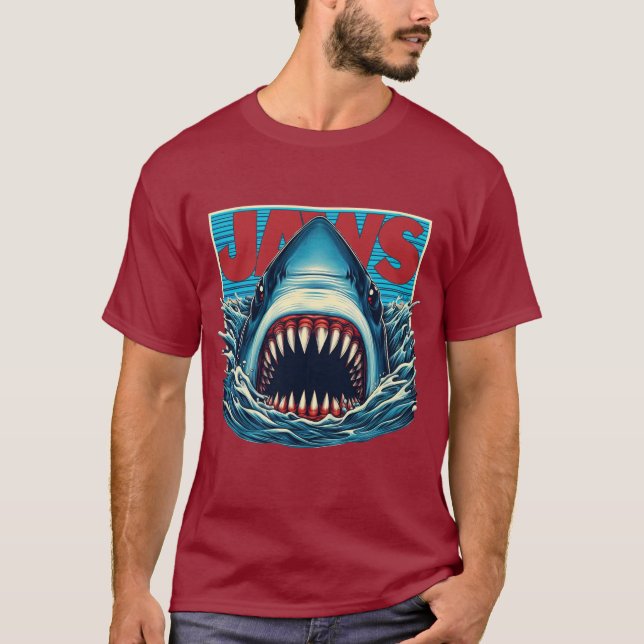 Shark Bite Jaws T-Shirt (Front)