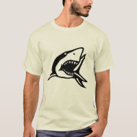 Shark bite summer t shirt for men