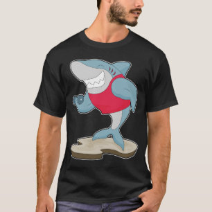 Shark Bodybuilding Dumbbell T-Shirt