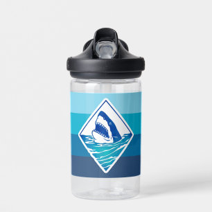 Shark Botella Water Custom Name Water Bottle