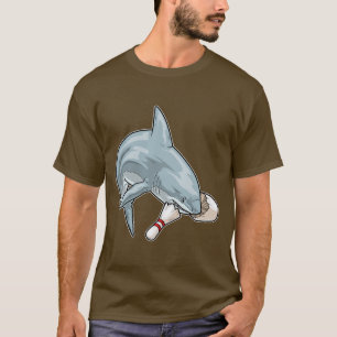 Shark Bowling Bowling pin T-Shirt