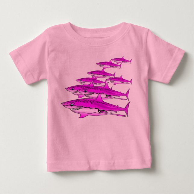 Shark Brigade Baby T-Shirt (Front)