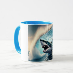 Shark Bump and Bite Mug