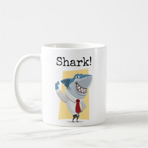 Shark! Businessman Coffee Mug