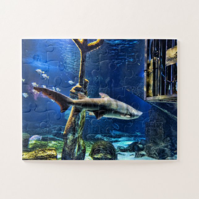 Shark Cage Jigsaw Puzzle (Horizontal)