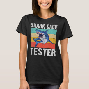 Shark Cage Tester Handicapped Amputation Disabled T-Shirt