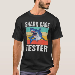 Shark Cage Tester Handicapped Amputation  Disabled T-Shirt