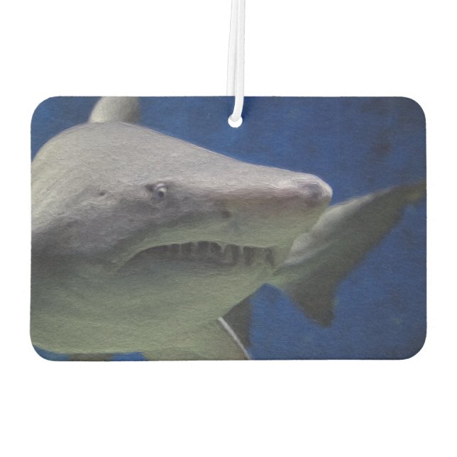 Shark Car Air Freshener. Freshener (Back)