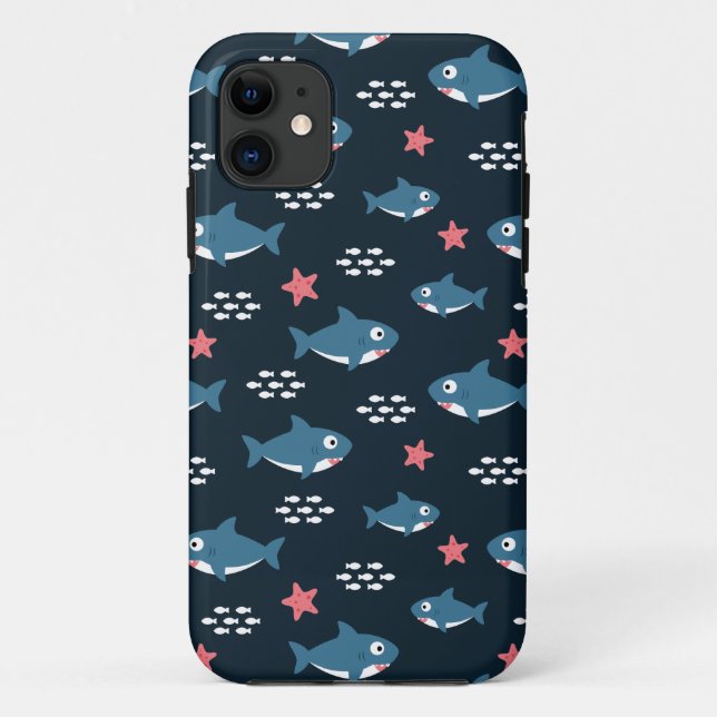 Shark Case-Mate iPhone Case (Back)