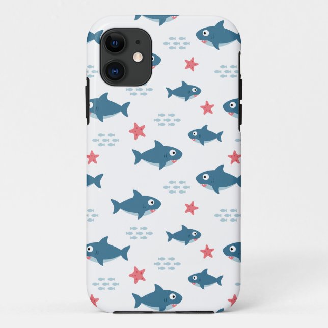 Shark Case-Mate iPhone Case (Back)