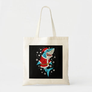 Shark Christmas Gift Santa Gifts Tote Bag