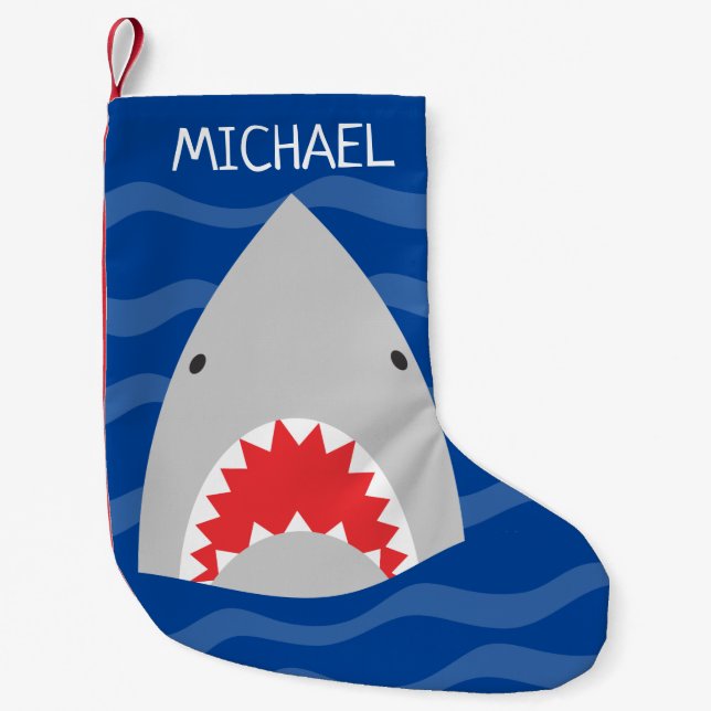 Shark Christmas Stocking (Front)