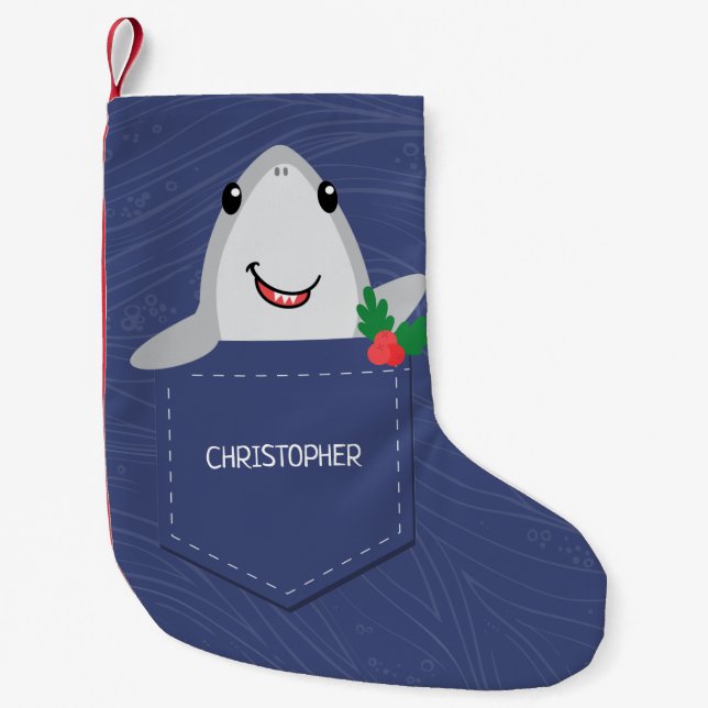 Shark Christmas Stocking (Front)