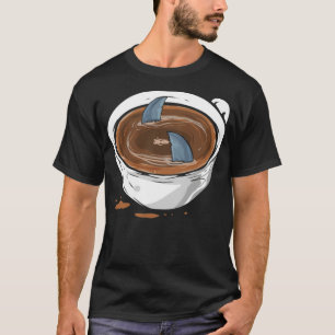 Shark Coffee Cup, Shark Coffee Mug, Coffee i love  T-Shirt