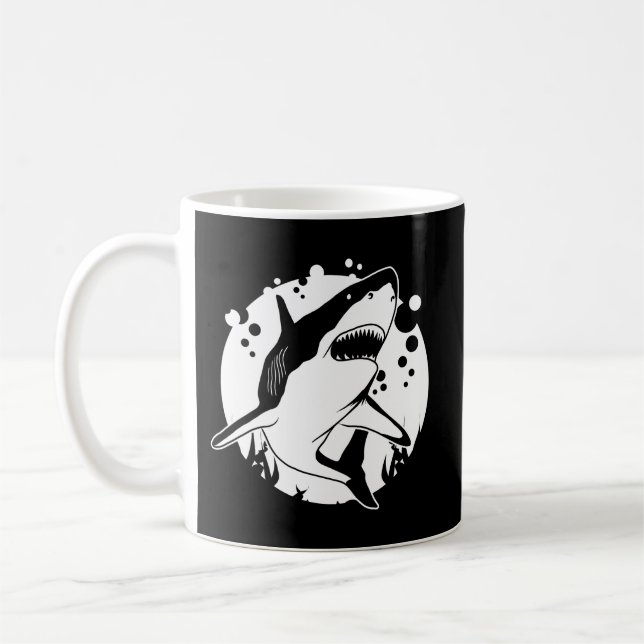 Shark Coffee Mug (Left)