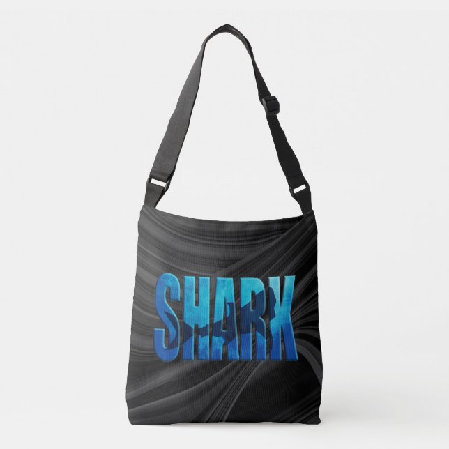 shark  crossbody bag (Front)