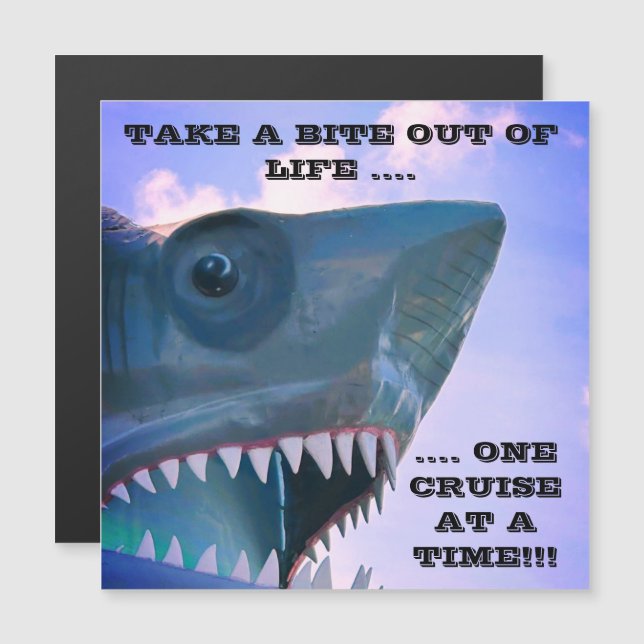 SHARK CRUISE DOOR MAGNET (Front/Back)