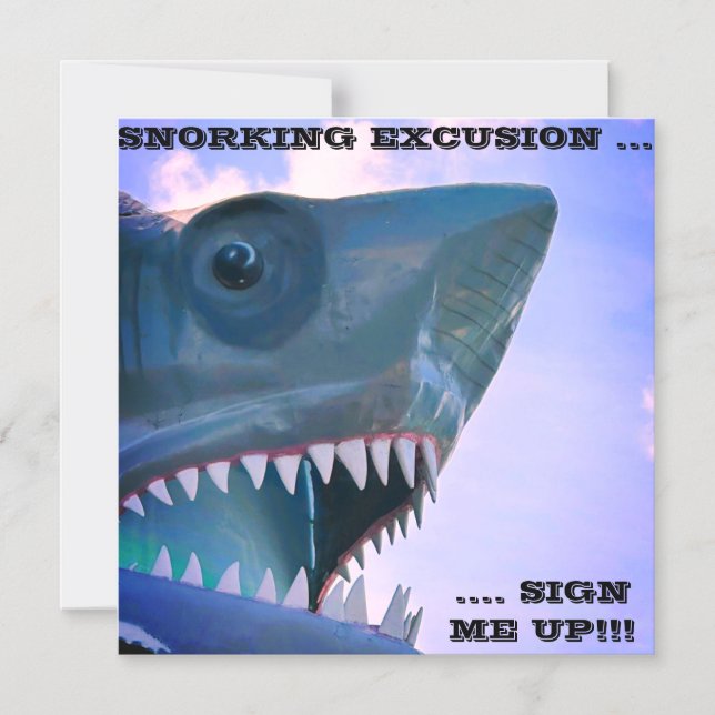 Shark Cruise Door Magnet (Front)