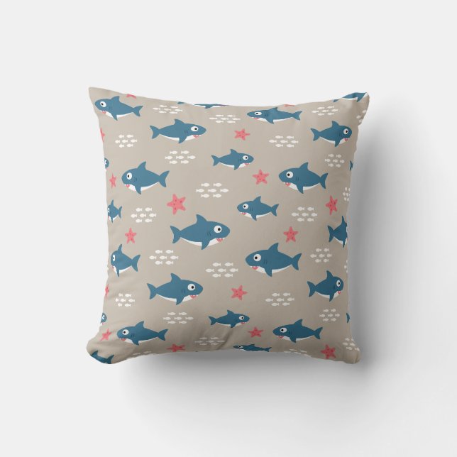 Shark Cushion (Front)