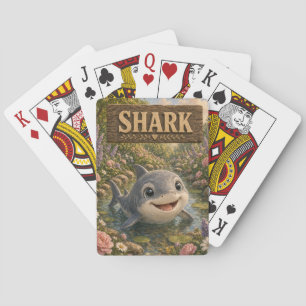Shark Cute Baby Storybook Nursery Animal Playing Cards