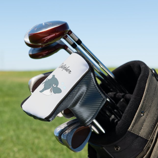 Shark Design Golf Head Cover (In Situ)