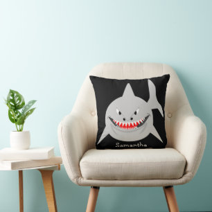 Shark Design Personalised Cushion