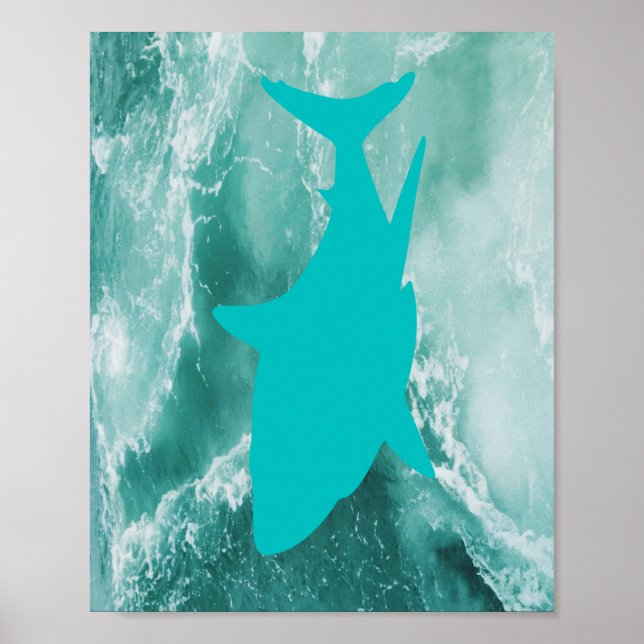 Shark Design Poster for Events (Front)