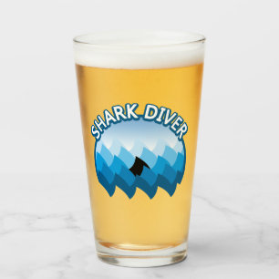 Shark Diver Glass