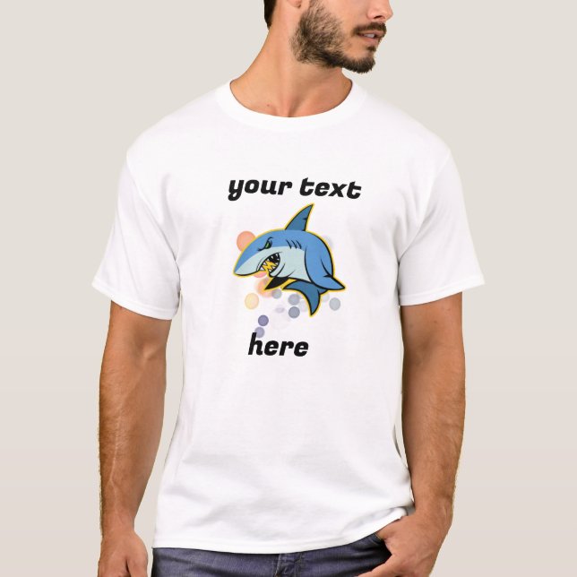 shark editable T-Shirt (Front)