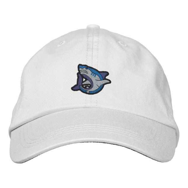 Shark Embroidered Hat (Front)