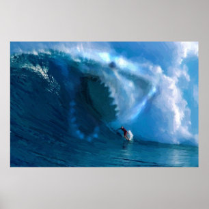 Shark Face poster