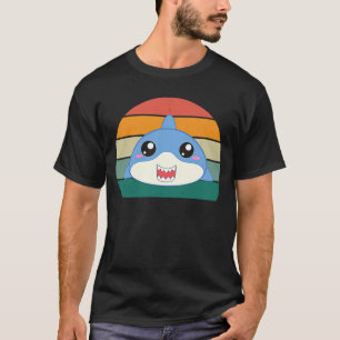 Shark Fin Bite White Whale Shark Predator Fish Sea T-Shirt