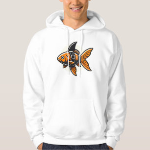 Shark-Fin Goldfish T-Shirt by Vin Zzep Hoodie