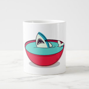 Shark Fin Soup Large Coffee Mug