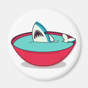 Shark Fin Soup Magnet