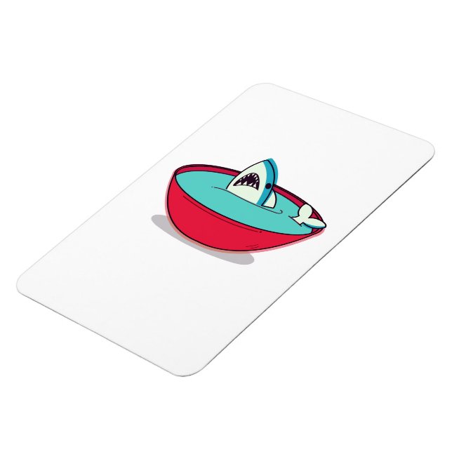 Shark Fin Soup Magnet (Left Side)