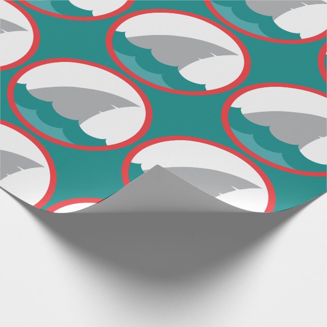 Shark Fin Wrapping Paper (Corner)