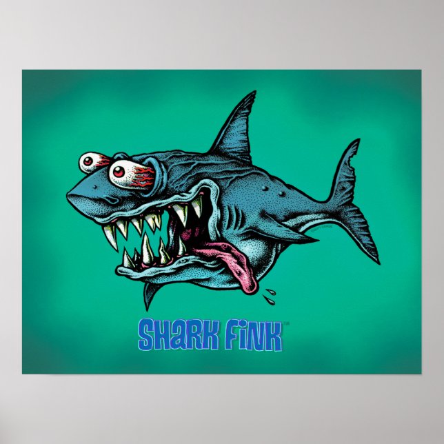 SHARK FINK!! POSTER (Front)
