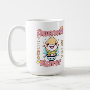 Shark Fish Ramen Eater - Asian food Lovers! Coffee Mug
