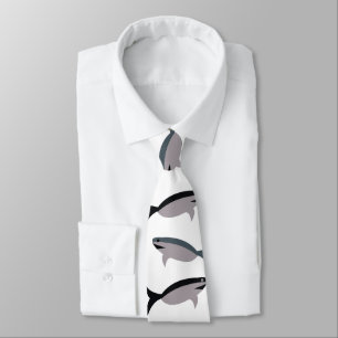 Shark Fish Tie