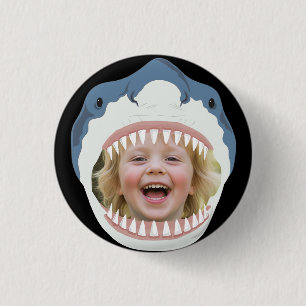 Shark Food Your Photo Eaten By Sharks 3 Cm Round Badge