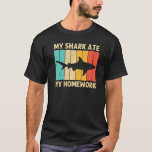 Shark For Kids Boys Hammerhead Tiger Sharks T-Shirt